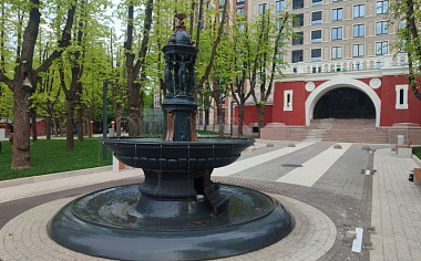 Очистка и реставрация фонтана в ЖК